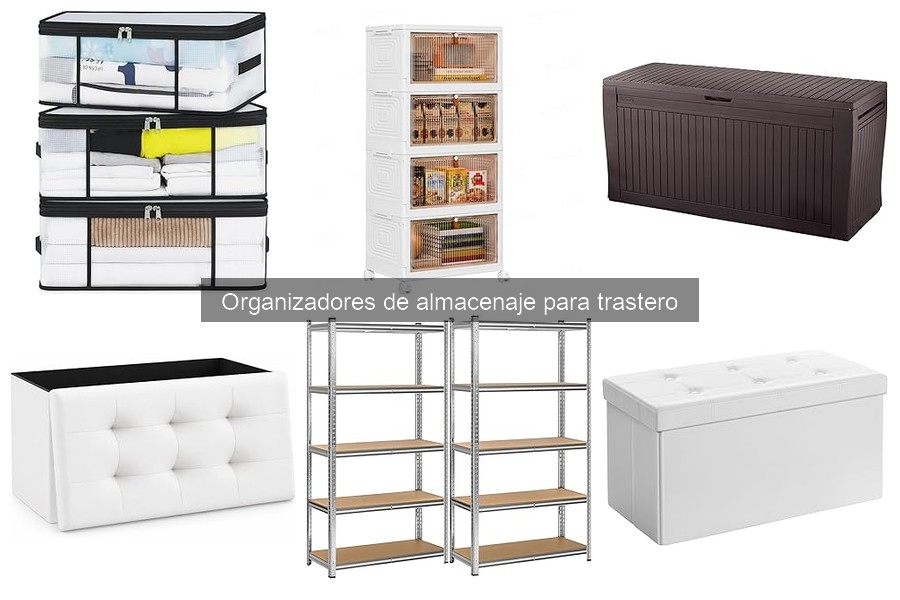Precios de organizadores de almacenaje para trastero y dónde comprarlos