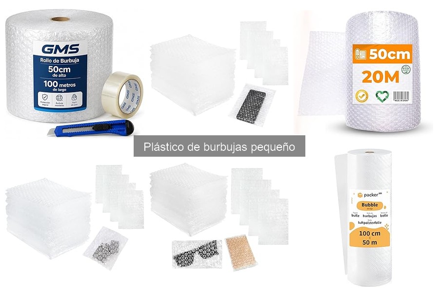 Precios del plástico de burbujas pequeño en Amazon