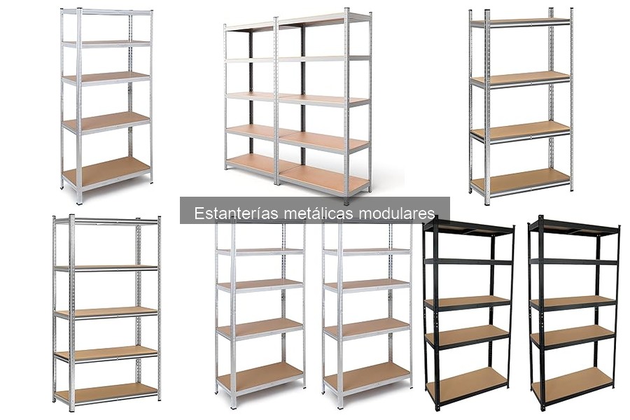 Precios promedio de estanterías metálicas modulares en 2023