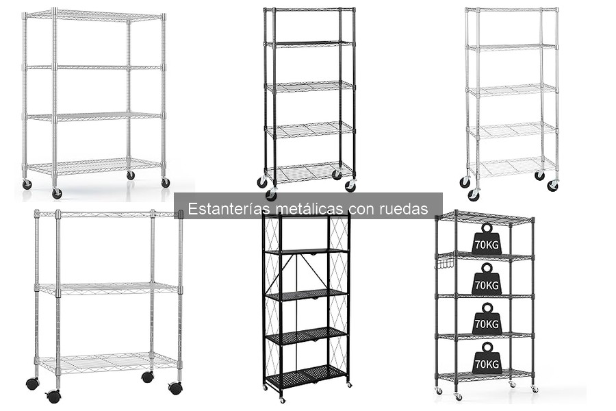 Precios y Dónde Comprar Estanterías Metálicas con Ruedas