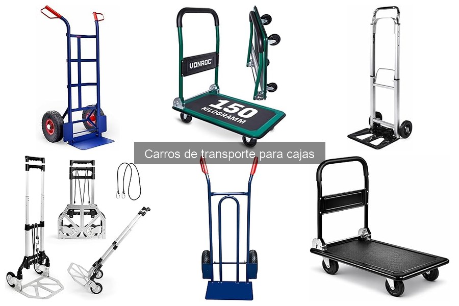 Preguntas Frecuentes sobre Carros de Transporte para Cajas