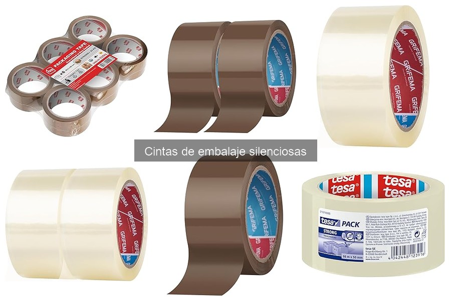 Preguntas frecuentes sobre cintas de embalaje silenciosas