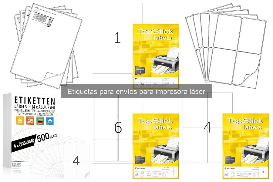 Problemas comunes al imprimir etiquetas en impresoras láser