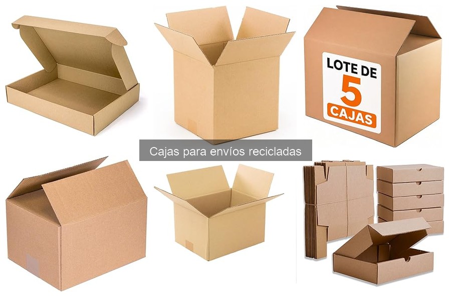 Problemas comunes al usar cajas para envíos recicladas
