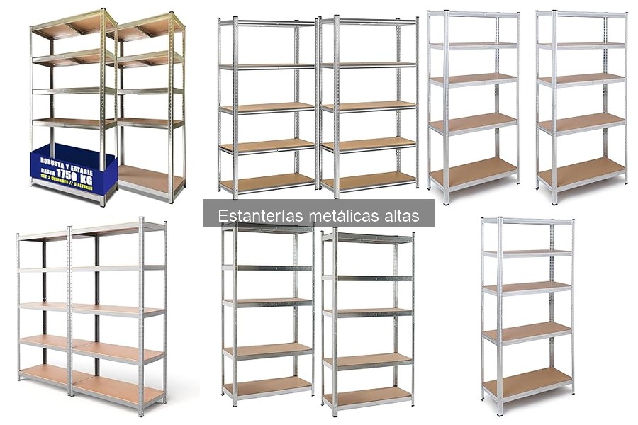 Problemas Comunes al Usar Estanterías Metálicas Altas