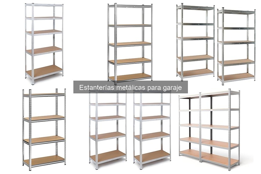 Problemas comunes al usar estanterías metálicas en el garaje