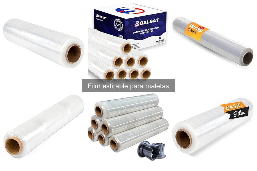 Problemas comunes al usar film estirable para maletas