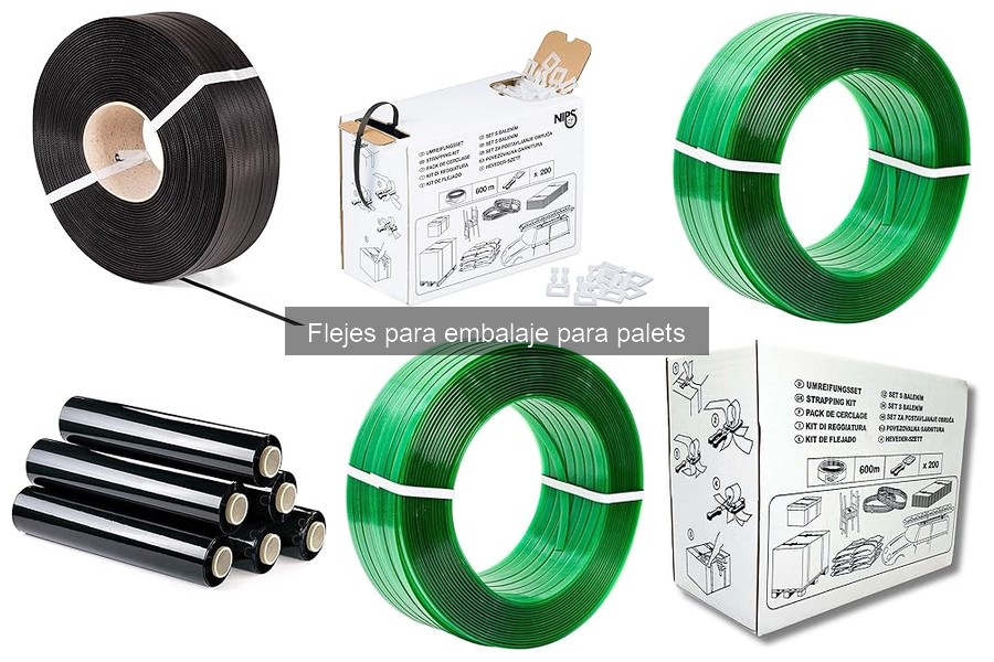 Problemas comunes al usar flejes para embalaje de palets