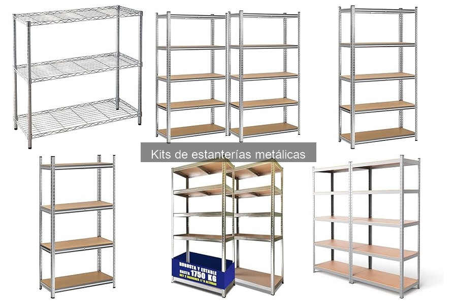 Problemas comunes al usar kits de estanterías metálicas