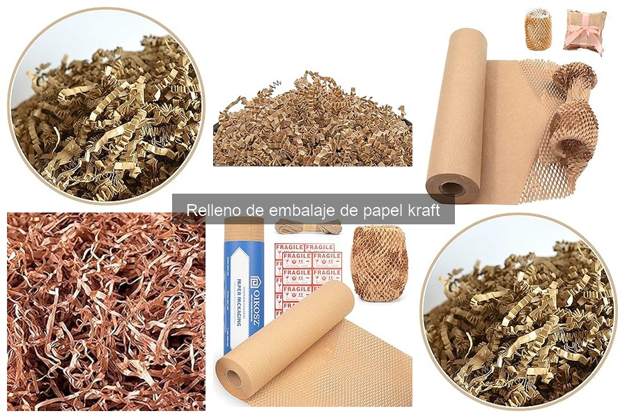 Problemas comunes al usar papel kraft como relleno de embalaje