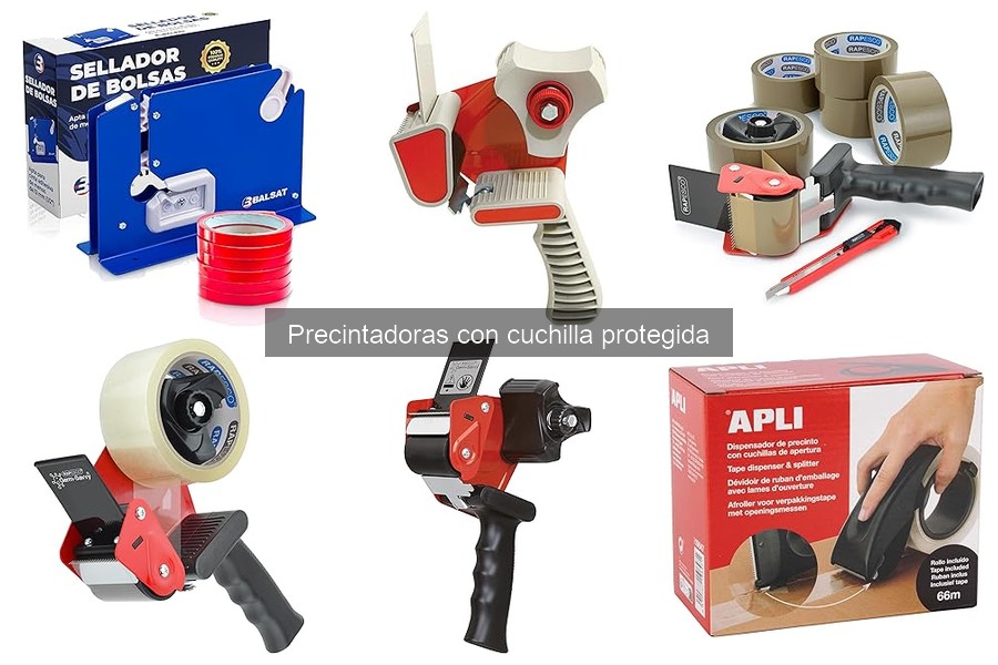 Problemas comunes al usar precintadoras con cuchilla protegida