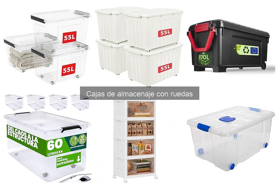Problemas comunes con cajas de almacenamiento con ruedas