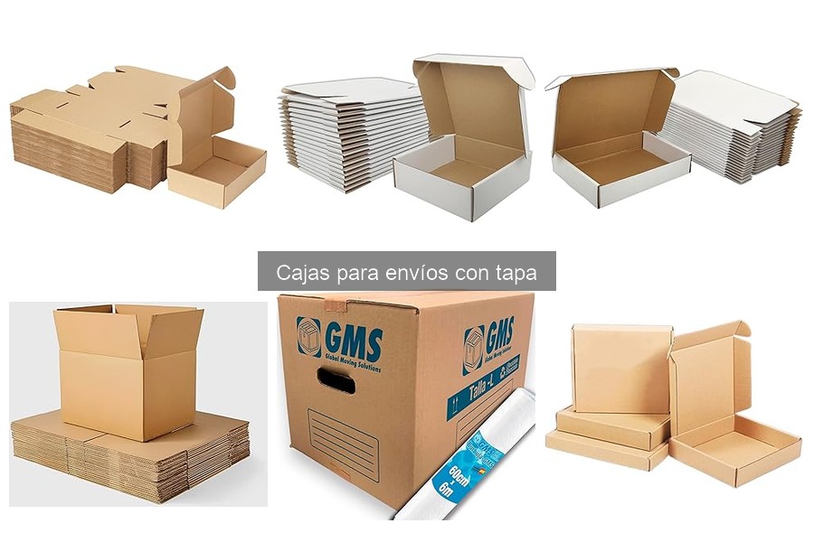 Problemas comunes con cajas para envíos con tapa y soluciones