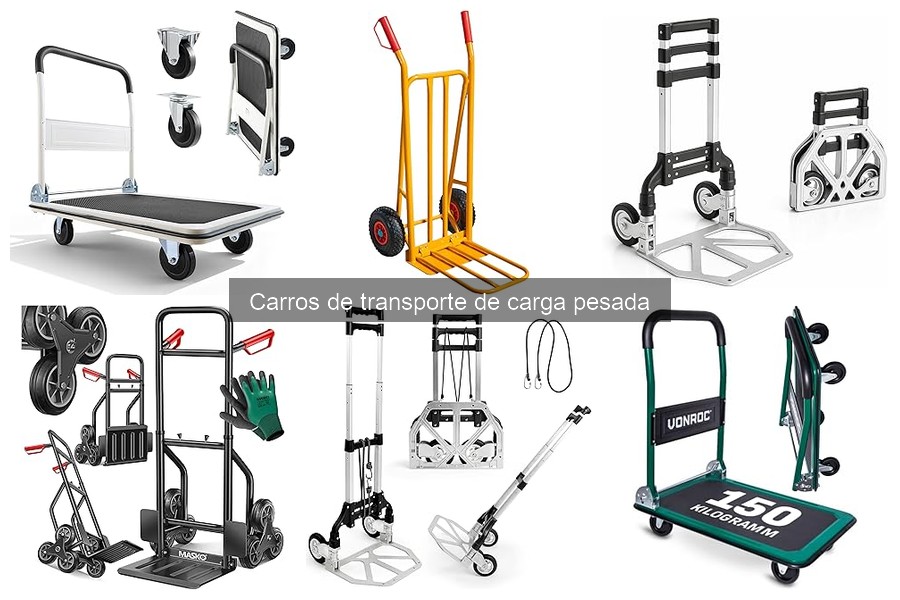 Problemas comunes con carros de transporte de carga pesada