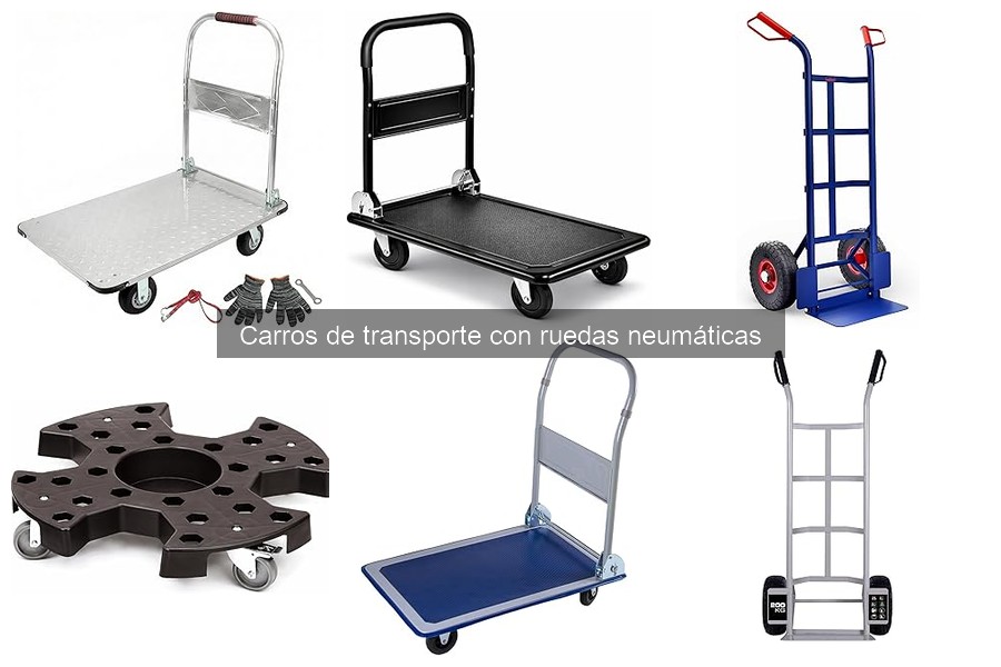 Problemas Comunes con Carros de Transporte Neumáticos y Soluciones