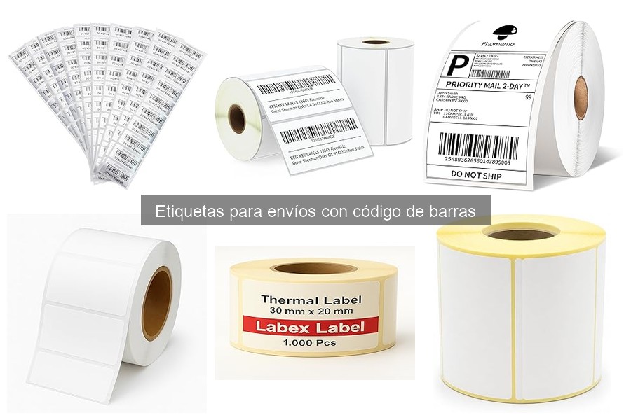 Problemas comunes con etiquetas para envíos de código de barras