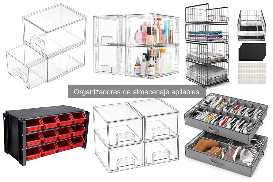Problemas comunes con organizadores apilables y soluciones