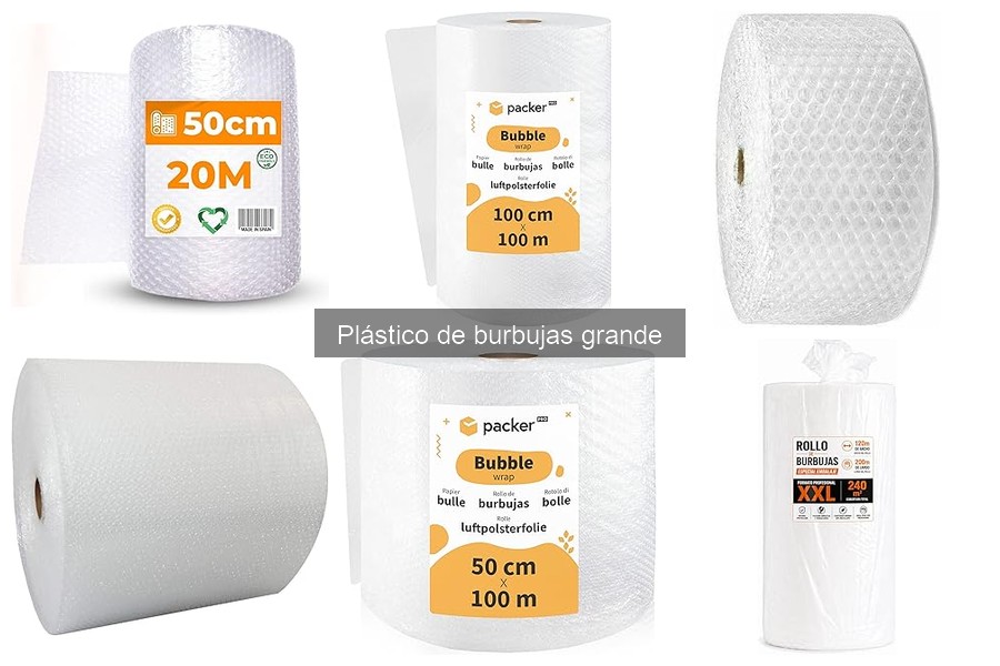 Problemas comunes con plástico de burbujas grande y soluciones