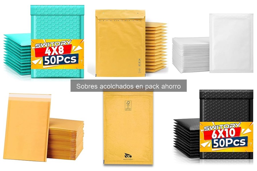 Problemas comunes con sobres acolchados y sus soluciones