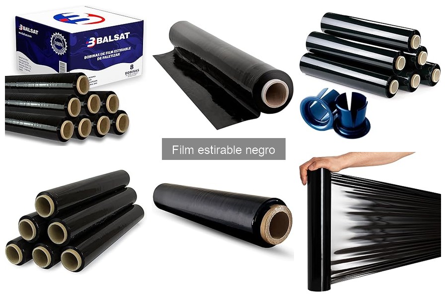 ¿Qué es el film estirable negro? Características y usos