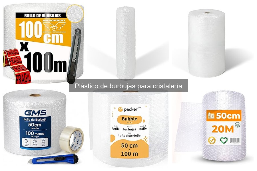 ¿Qué es el plástico de burbujas y cómo se fabrica?