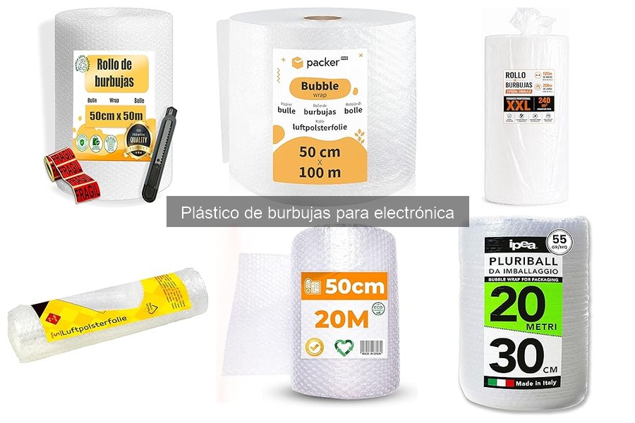 ¿Qué es el plástico de burbujas y para qué se utiliza?