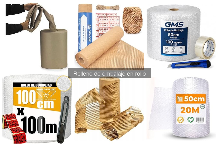 Qué es el Relleno de Embalaje en Rollo: Usos y Características