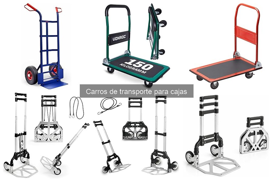 ¿Qué es un carro de transporte para cajas? Descubre su utilidad