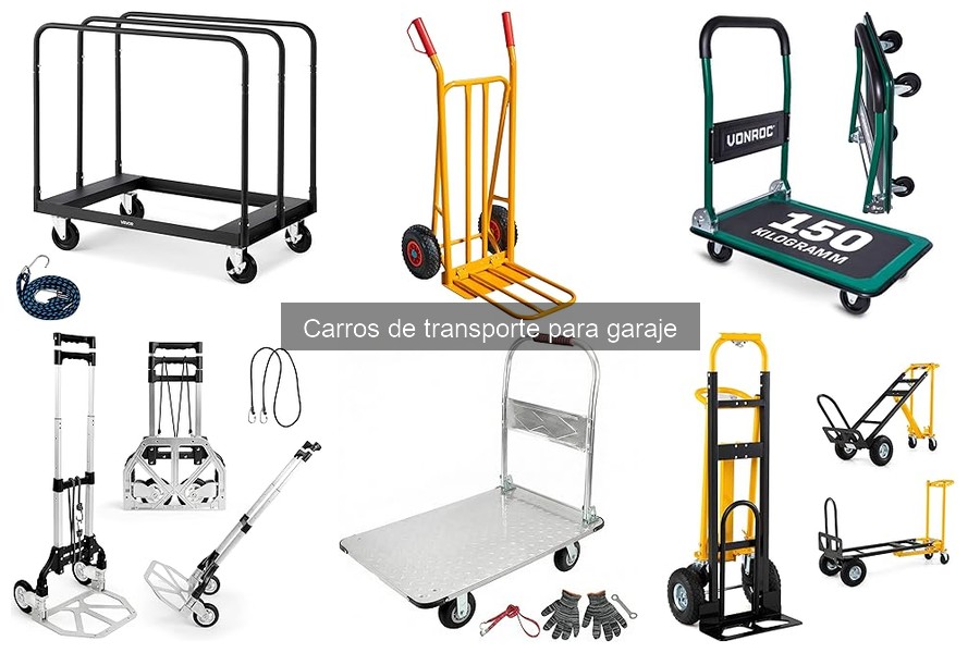 ¿Qué es un carro de transporte para garaje? Guía esencial