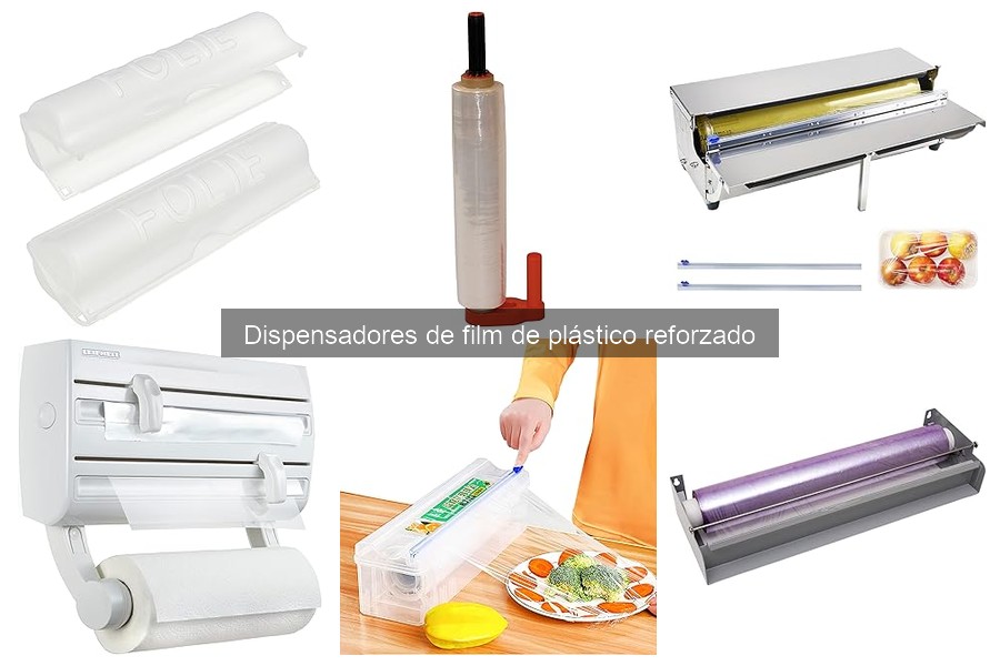 ¿Qué es un dispensador de film de plástico reforzado?