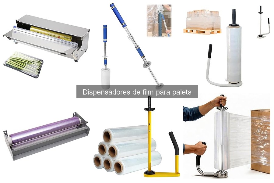 ¿Qué es un dispensador de film para palets? Guía rápida