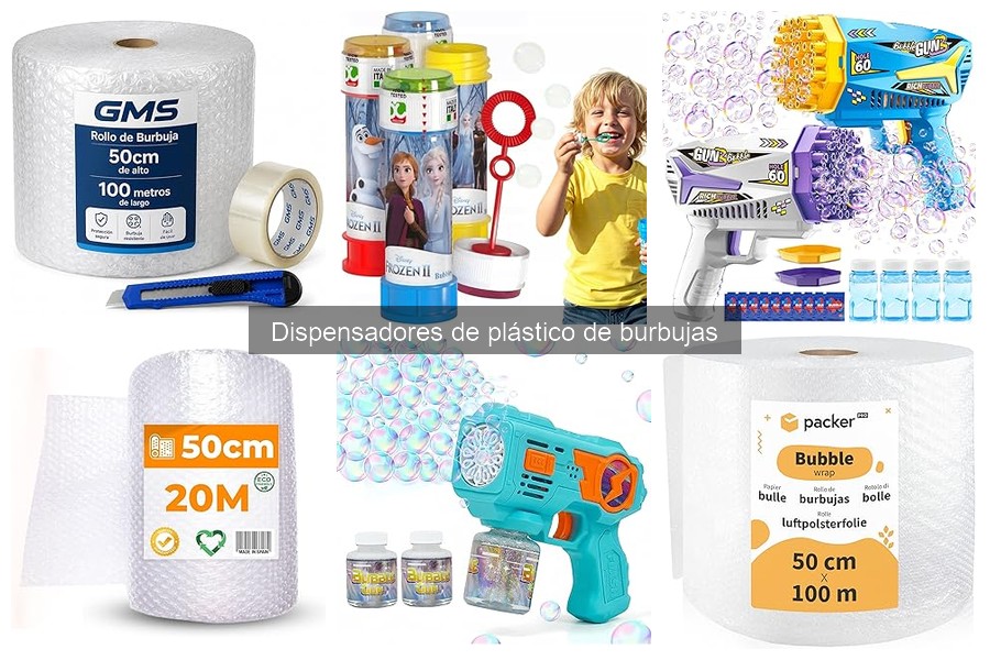 ¿Qué es un dispensador de plástico de burbujas? Guía completa