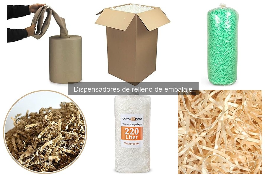 ¿Qué relleno de embalaje usar con tu dispensador?