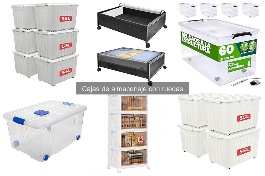 ¿Qué son las cajas de almacenaje con ruedas? Guía 2023