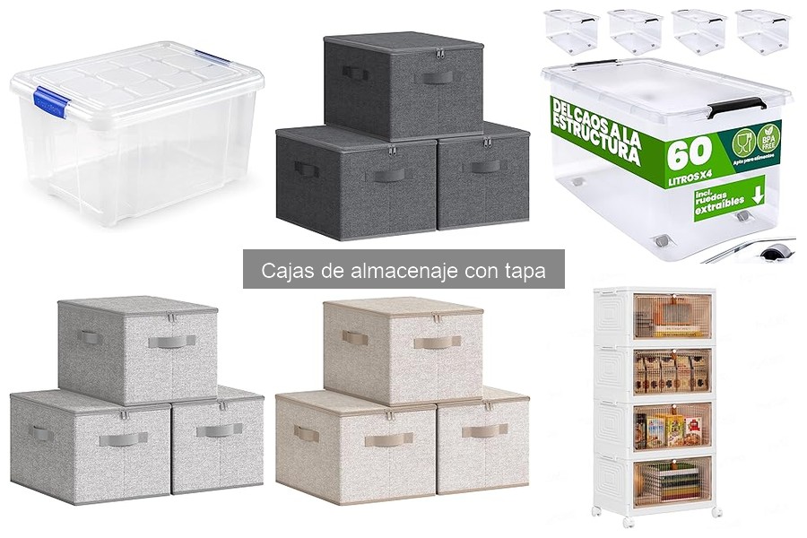 ¿Qué son las cajas de almacenaje con tapa? Descúbrelas aquí