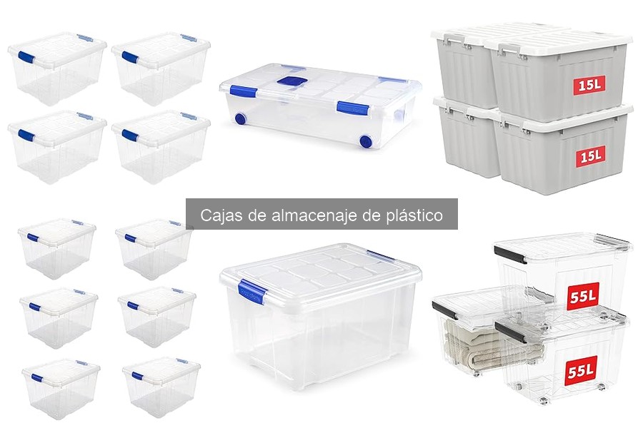 Qué son las cajas de almacenaje de plástico: guía y beneficios