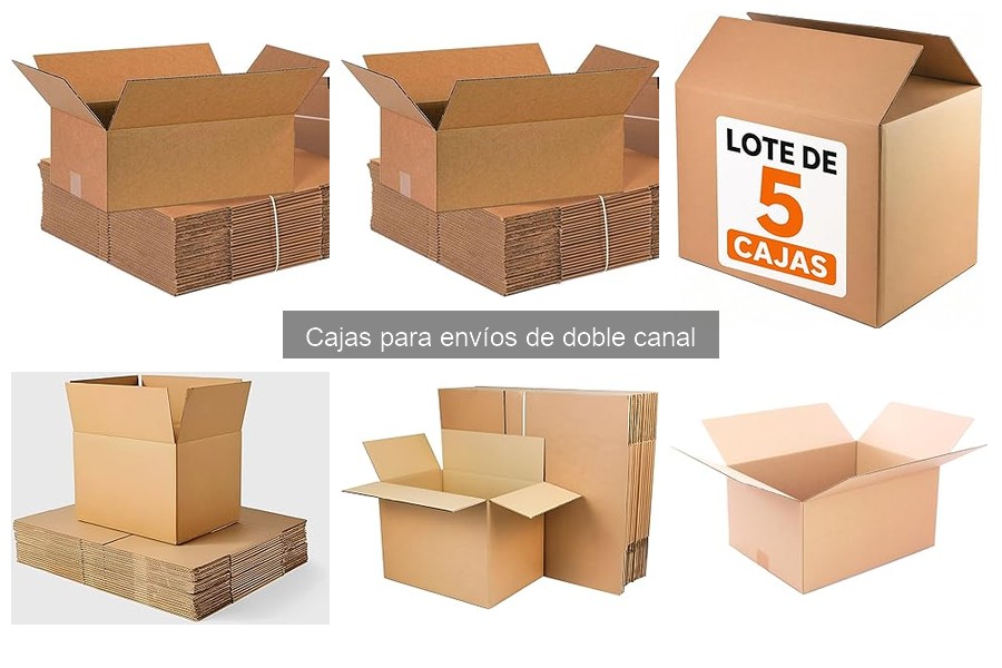 ¿Qué son las cajas para envíos de doble canal?