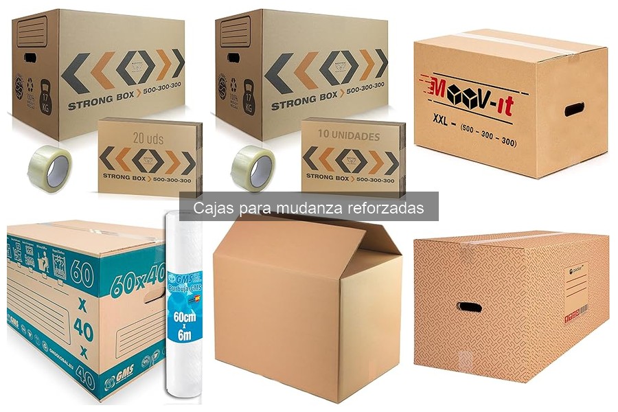 ¿Qué son las cajas para mudanza reforzadas? Características y usos
