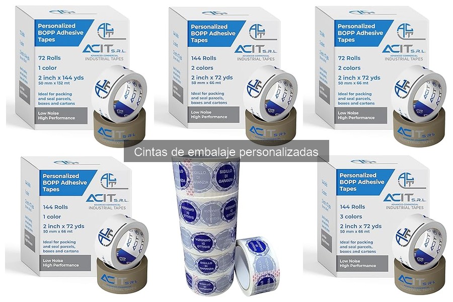 ¿Qué son las cintas de embalaje personalizadas?