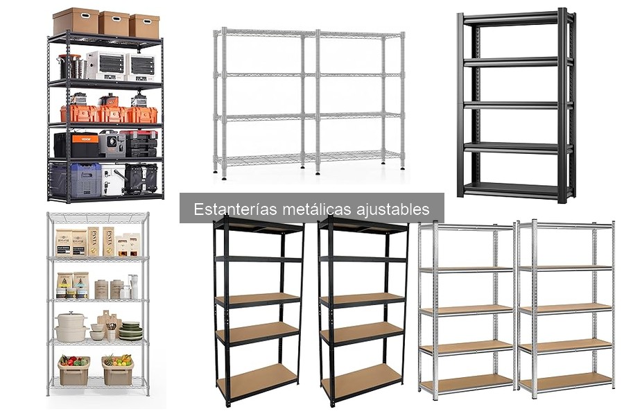 ¿Qué son las estanterías metálicas ajustables? Guía Informativa
