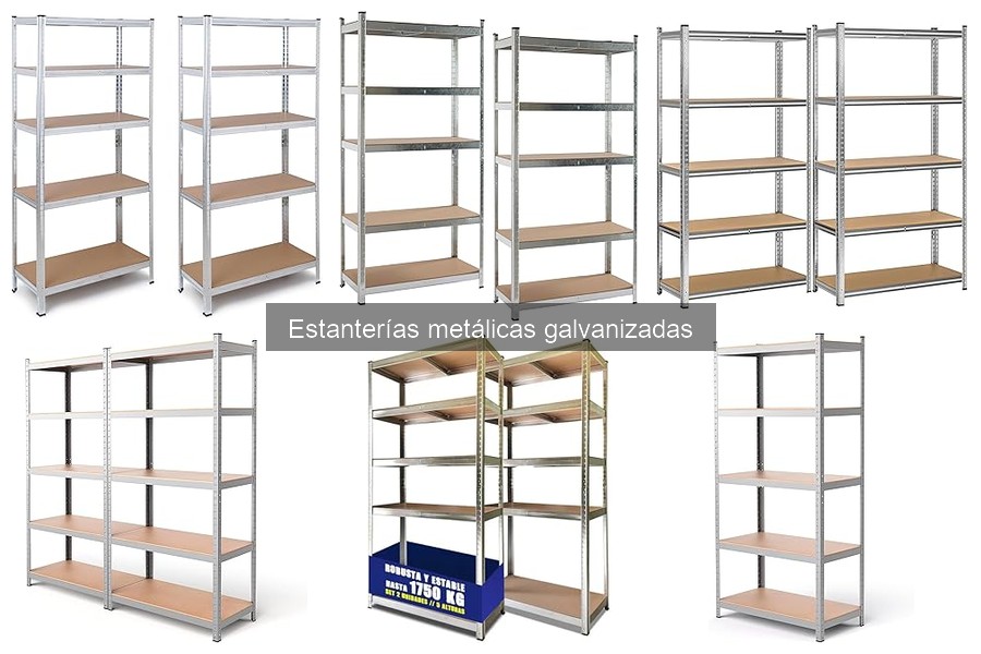 ¿Qué son las estanterías metálicas galvanizadas? Conoce sus características