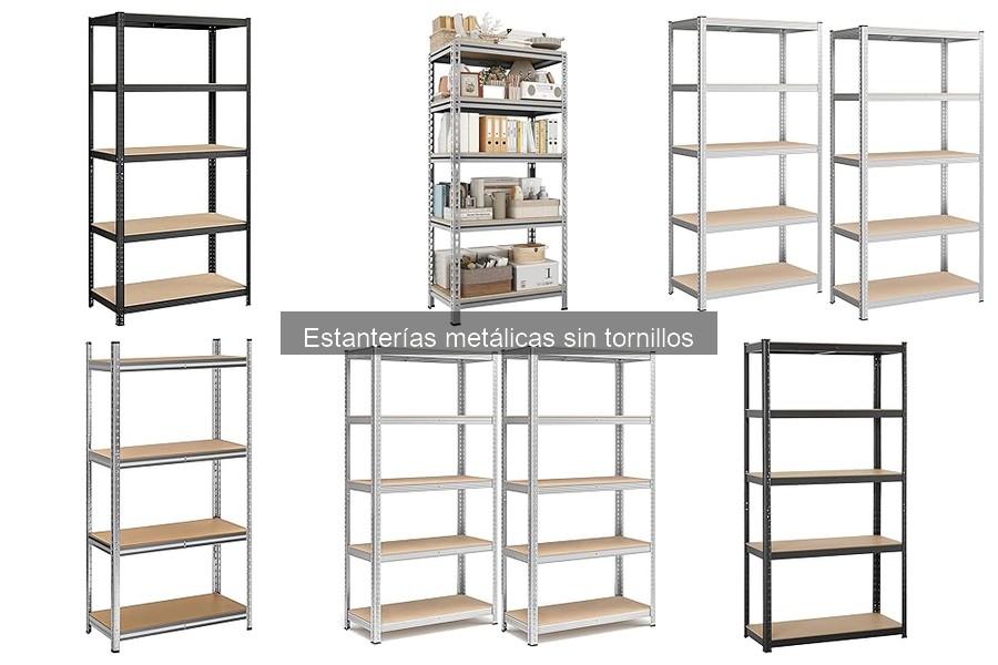 ¿Qué son las estanterías metálicas sin tornillos? Ventajas y Características