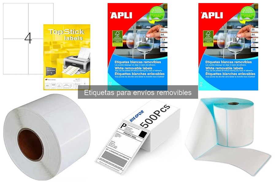 ¿Qué son las etiquetas para envíos removibles? Beneficios y más
