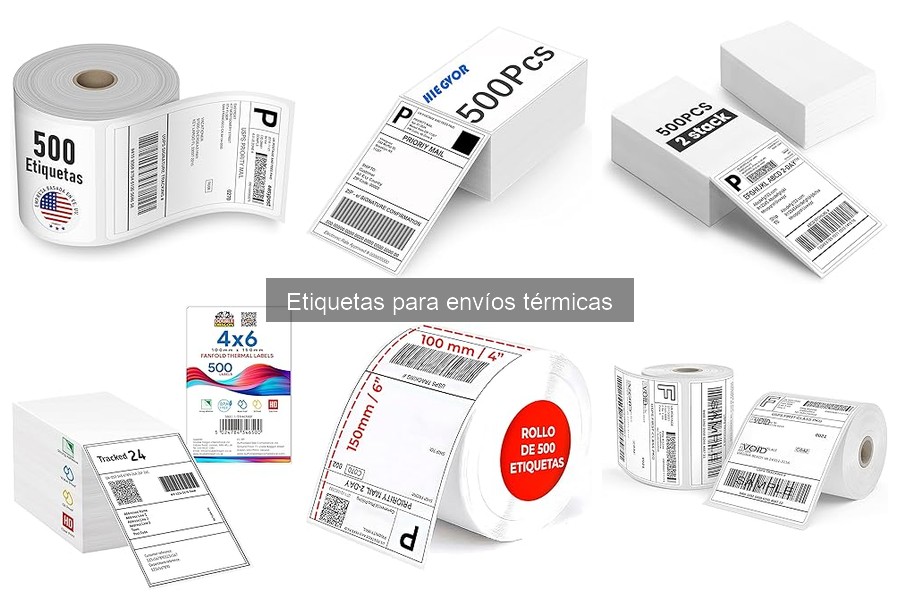 ¿Qué son las etiquetas térmicas para envíos? Descúbrelo