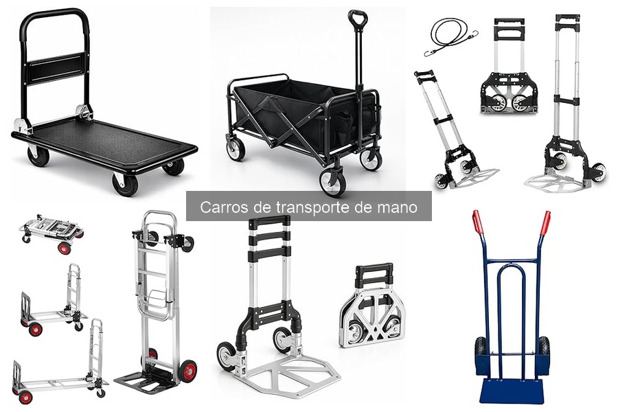 ¿Qué son los carros de transporte de mano? Guía y Usos