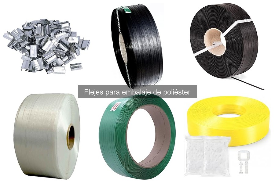¿Qué son los flejes de poliéster para embalaje?