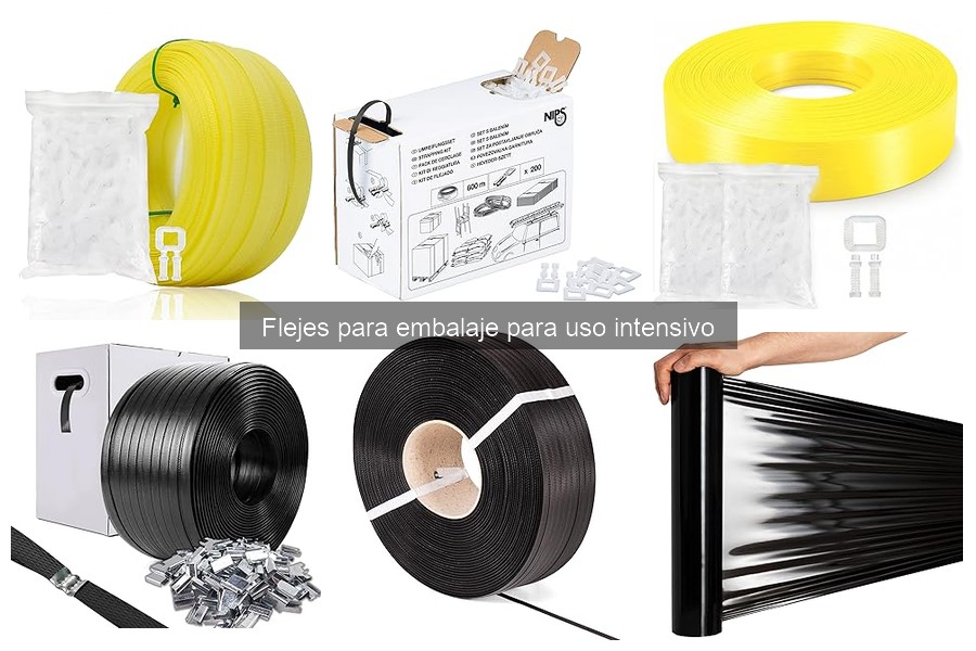 ¿Qué son los flejes para embalaje? Características y usos