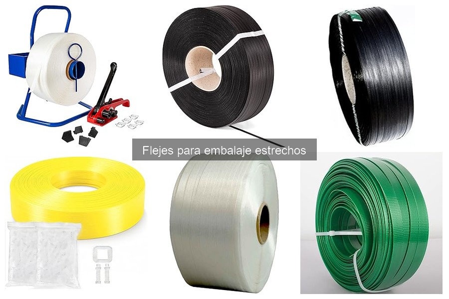 ¿Qué son los flejes para embalaje estrechos? Características y Usos