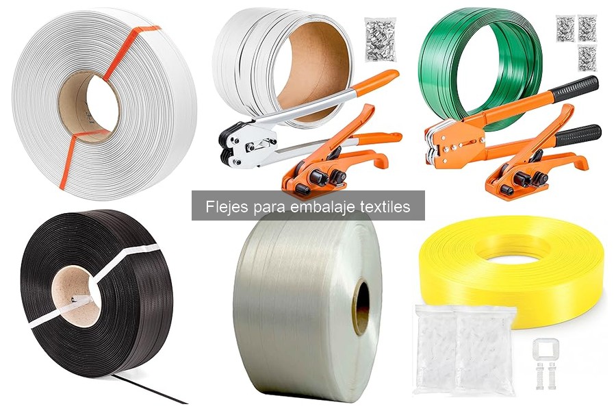 ¿Qué son los flejes para embalaje textil? Descubre sus ventajas