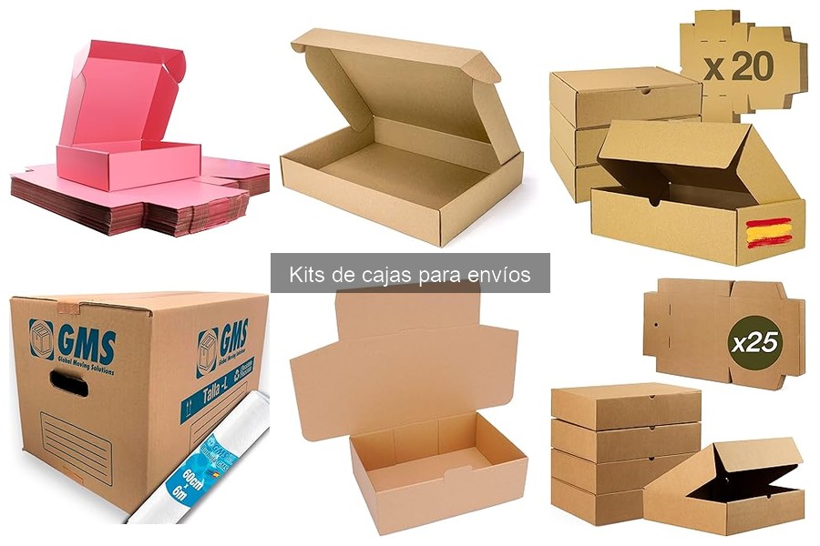 Qué son los kits de cajas para envíos y sus componentes